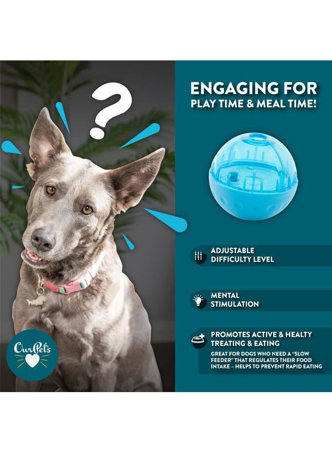 Our Pets Smarter Toys IQ Treat Ball - Colors Mary Vary - 4" (2130010792) - Image 3