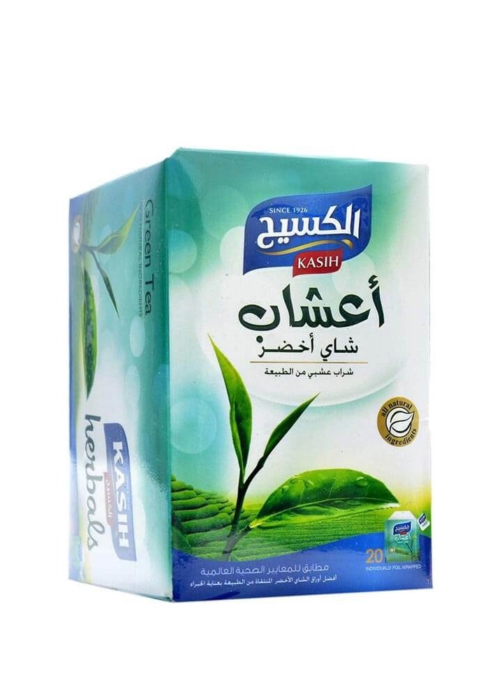 أعشاب شاي أخضر 20 كيس