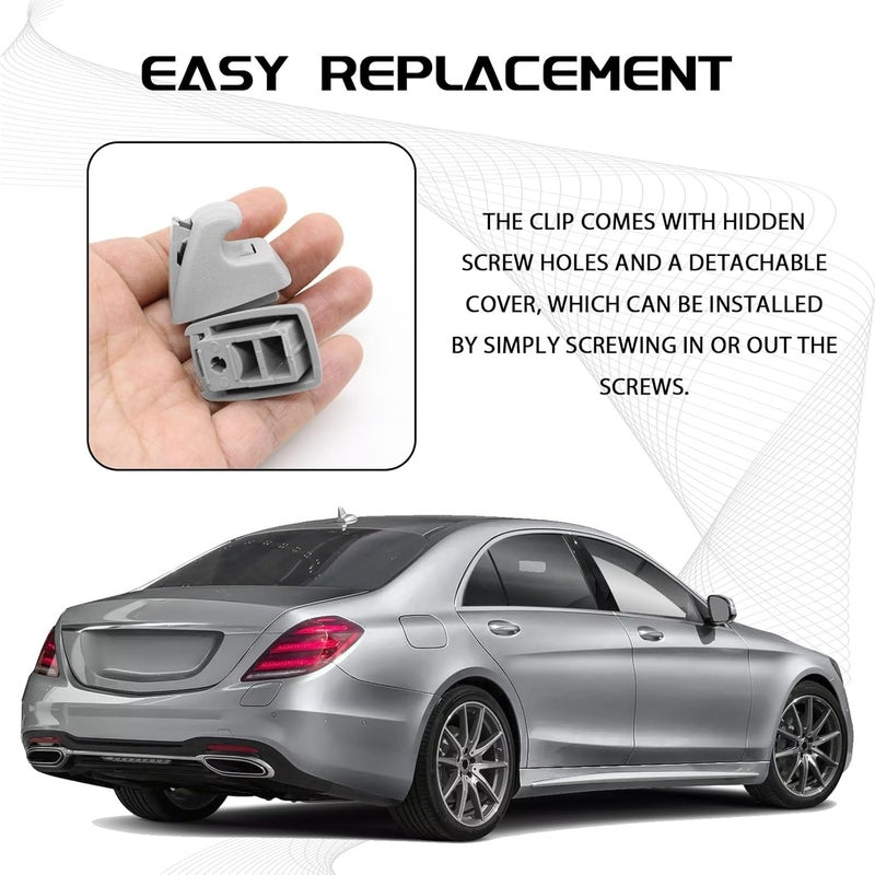 Hirificing 2PCS Sun Visor Clips Retainer for Chevrolet and Buick - Image 4