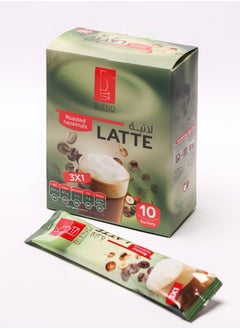 Blend Latte Hazelnut- Pack of 10- 180gm 