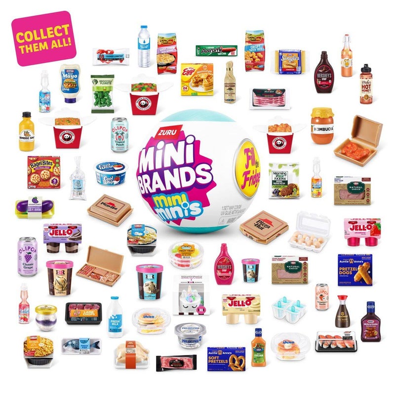Mini Brands Mini Minis Fill the Fridge Series 1 Surprise Capsule (Assorted) - Image 2