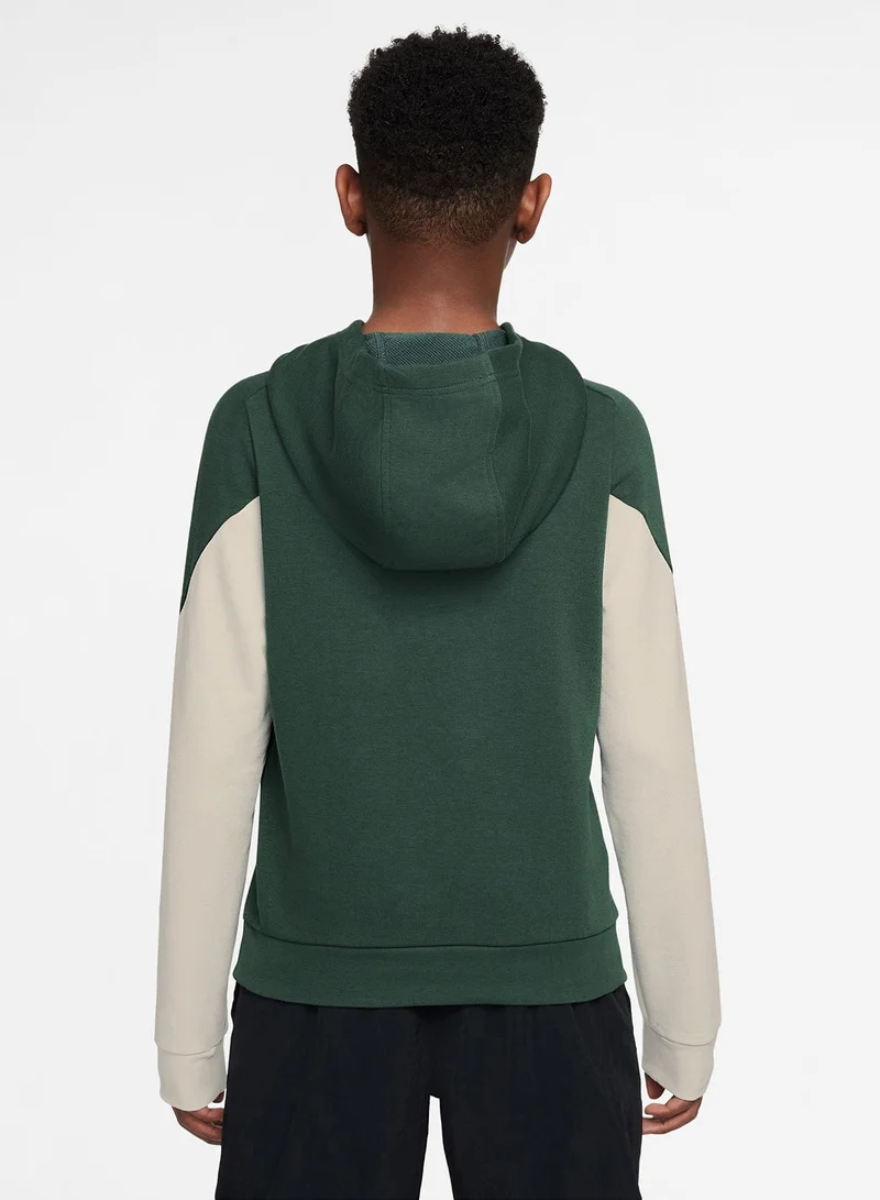 Nike Youth Dri-Fit Multi Fleece Pullover Love Hoodie