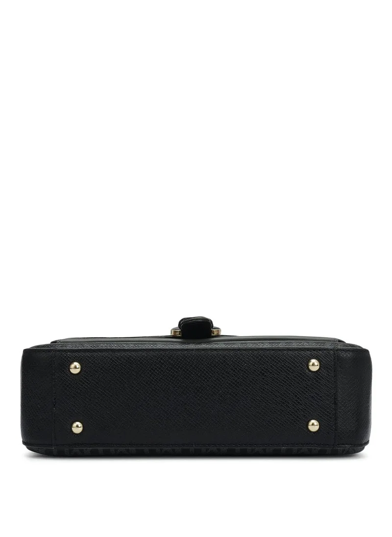 Da Milano  Genuine Leather Black Sling Bag for Women | Best Price UAE