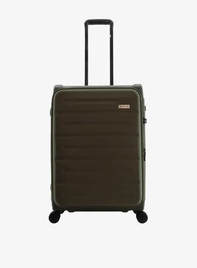 وايف Textured Softcase Luggage Trolley Bag with Retractable Handle
