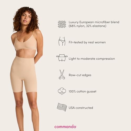 commando - Classic Control Shorts | Shapewear Shorts | Supportive & Smoothing | Soft & Breathable | No Rolling or Riding Up - Image 4