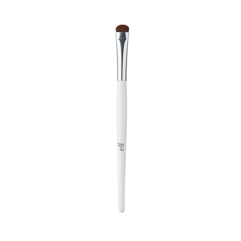 elf Smudge Brush Short Curved Brush For Expertly Smoothing Color For A Smoky Look Perfect For Contouring Defining Eyes Vegan CrueltyFree