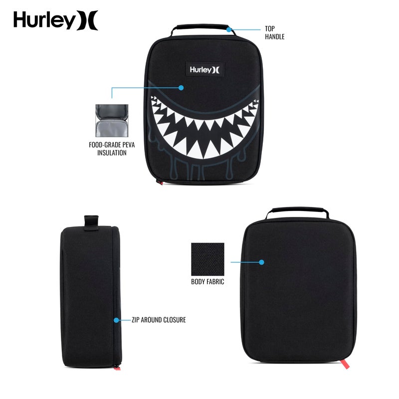Hurley حقيبة غداء معزولة من هيرلي، أزرق ليزر، مقاس واحد - Image 5
