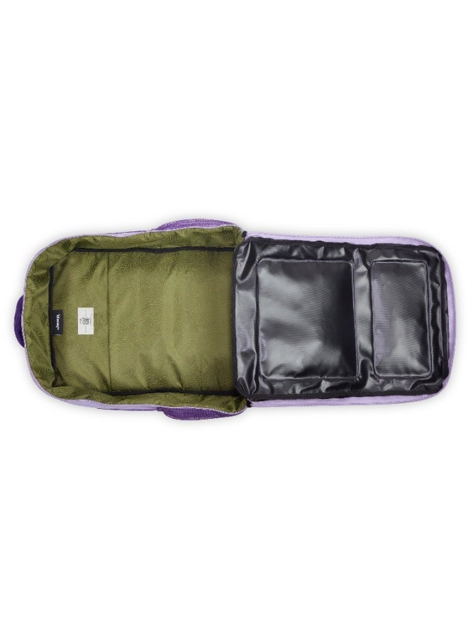 JEEP MULTIPURPOSE Padded Laptop Backpack with Water-Repellent, 15.6Inch - Purple & Get Free Lunch Bag - Black (Set of 2pcs Bundle) - Image 2