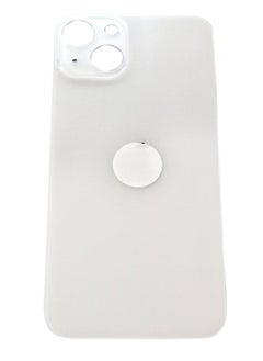 White replacement glass back for iPhone 13