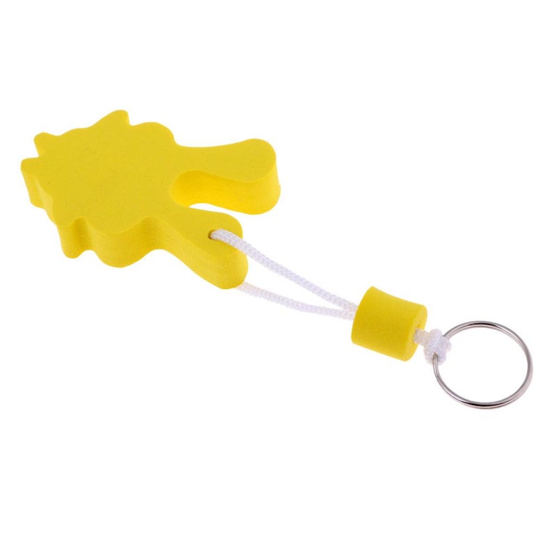 Yacht Sailing Boating Floating Key Ring Keyring Key Chain Rabbit Yellow - Image 4