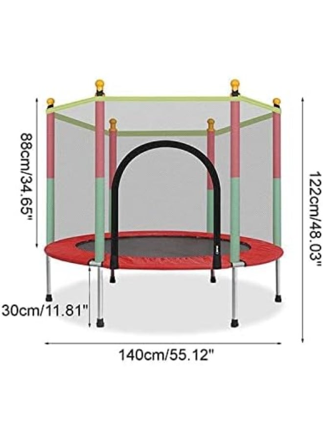 Generic Home Indoor Adult Children Trampoline with Protection Net -140cm  - Image 5