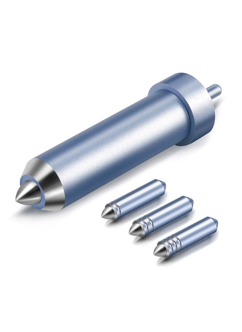 SYOSI - 3 in 1 Foil Transfer Kit, Foil Transfer Tool Replacement, Suitable for Maker /3, Explore, Explore One & Explore Air 2/3, Including Fine, Medium, Bold Blades (Blue) - Image 1