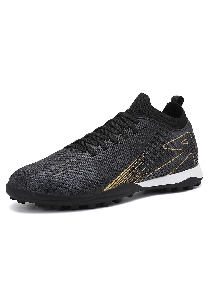 Sky View Men's Soccer Shoes Cleats Professional Breathable Athletic Football Boots Spikes Outdoor  Training Turf Unisex adult  - Image 1