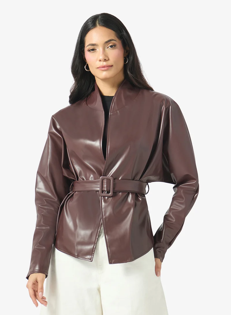 Ella PU Coat