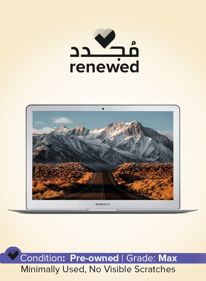 ابل  تم تجديده - كمبيوتر محمول Macbook Air A1466 (2015) بشاشة مقاس 13.3 بوصة، ومعالج Intel Core i7/الجيل الخامس/ذاكرة الوصول العشوائي (RAM) سعة 8 جيجابايت/محرك أقراص SSD سعة 500 جيجابايت/بطاقة رسومات Intel HD سعة 1.5 جيجابايت - Image 1