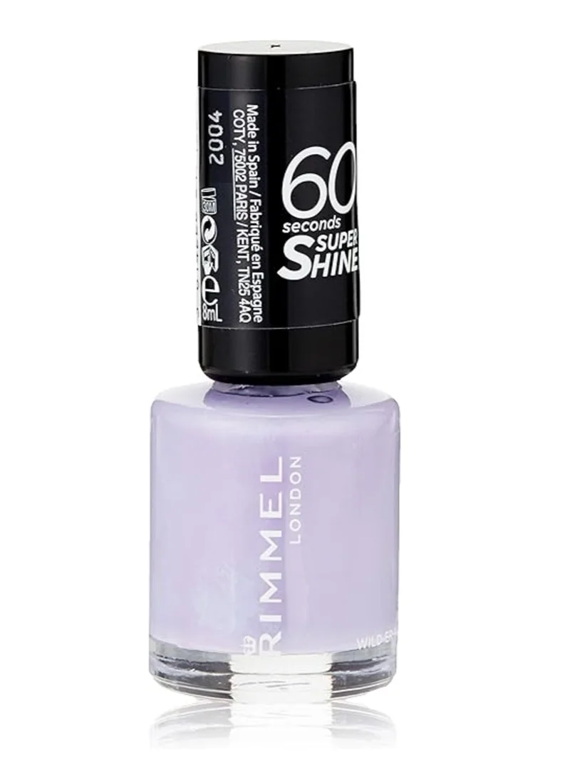 RIMMEL LONDON Rimmel 60 Seconds Super Shine Nail Polish – 558 – Go Wild-Er-Ness, 8ml