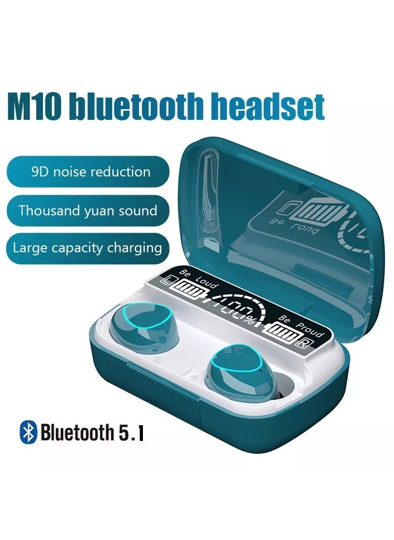 Generic - M10 TWS Wireless Headset Touch Control Bluetooth Earbuds - Image 1