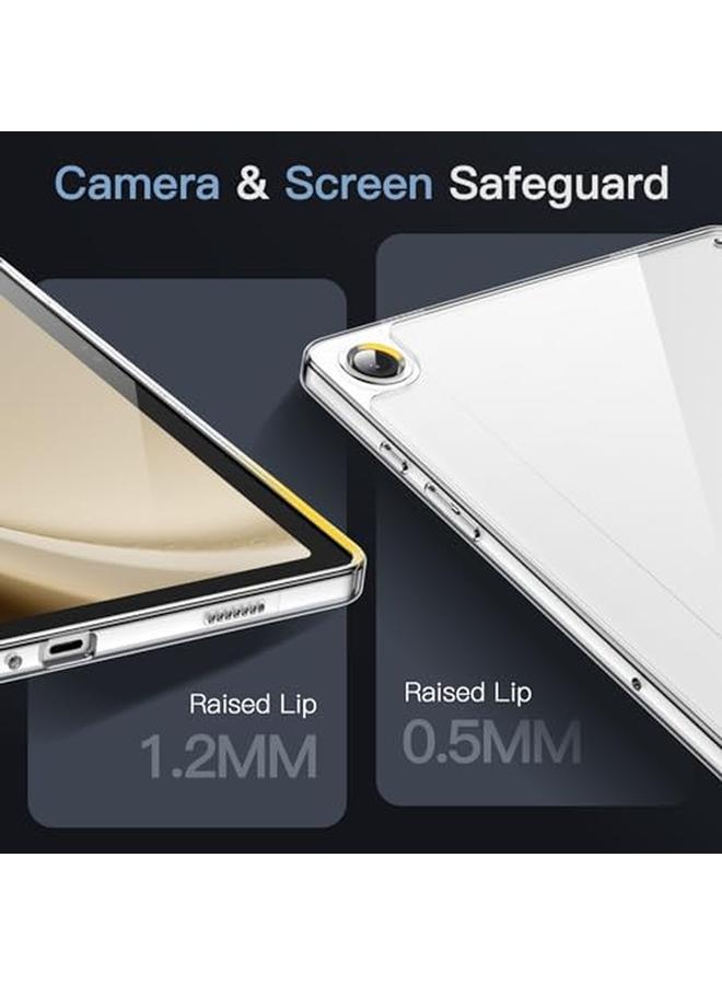 Jetech Clear Case For Samsung Galaxy Tab A9 Plus A9+ 11 Inch Anti Yellowing Transparent Shockproof Slim Tablet Cover With Hard Pc Back And Soft Tpu Bumper Clear - Image 3