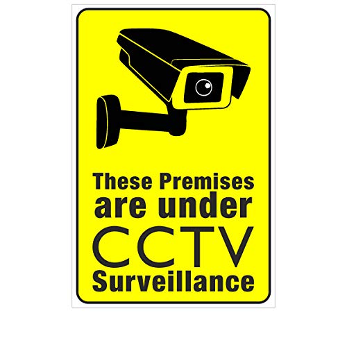 KARTMEN Safety & Warning Sign Board CCTV Security Camera - Image 1