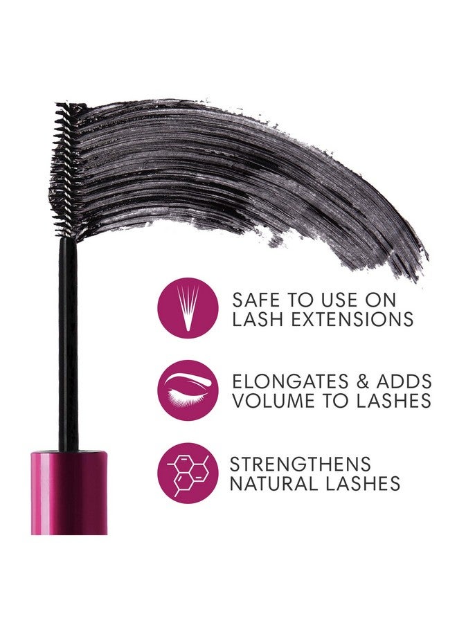 bl BL BL Lashes Noir Mascara | lash extension nourishing mascara | Voluminous, Oil free, Smudge proof, Lash Growth promoting aftercare lash extension product, Black 8 ml - Image 3