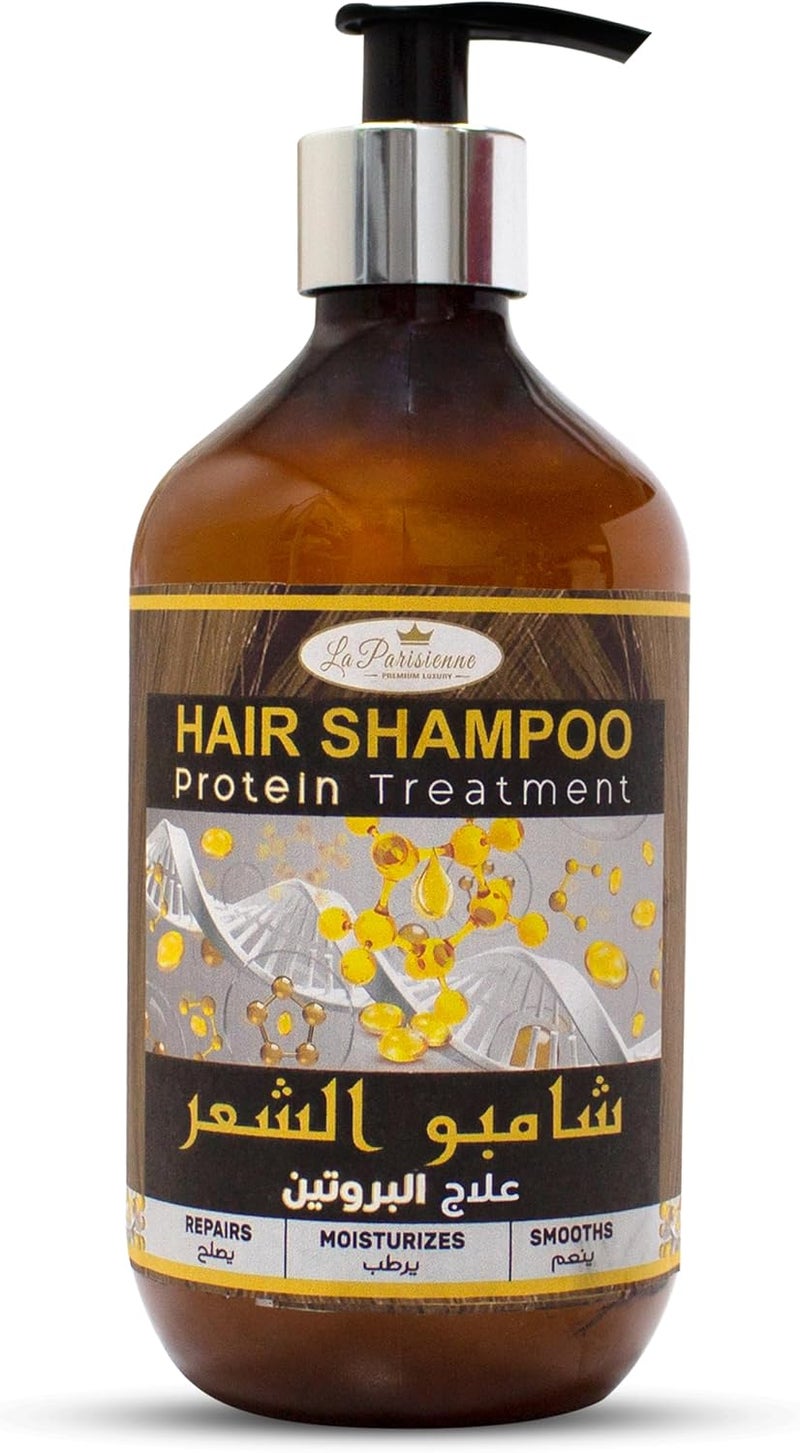 ECOLYTE+ La Parisienne Premium Luxury Hair Shampoo Protein Treatment - 500ml - Image 1