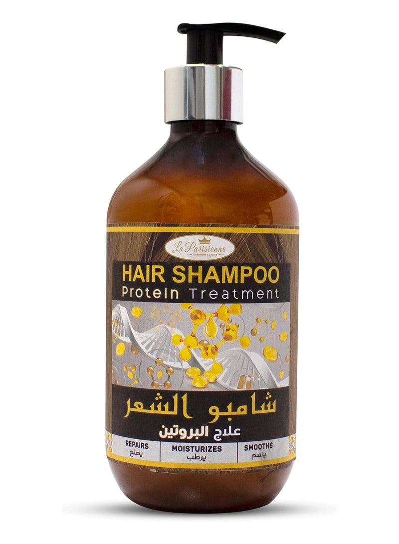 ECOLYTE+ La Parisienne Premium Luxury Hair Shampoo Protein Treatment - 500ml - Image 1