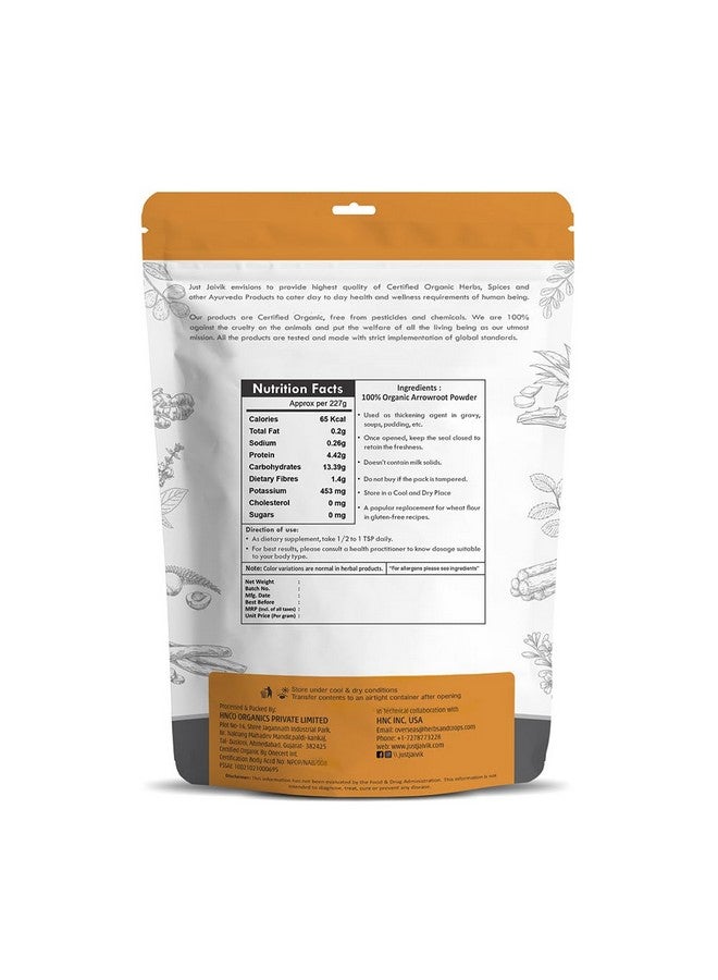 Just Jaivik Organic Bhringraj Powder (Eclipta Alba) 227G | 8 Oz | 0.5 Lb | Pure False Daisy Powder | Hair Care - Image 2
