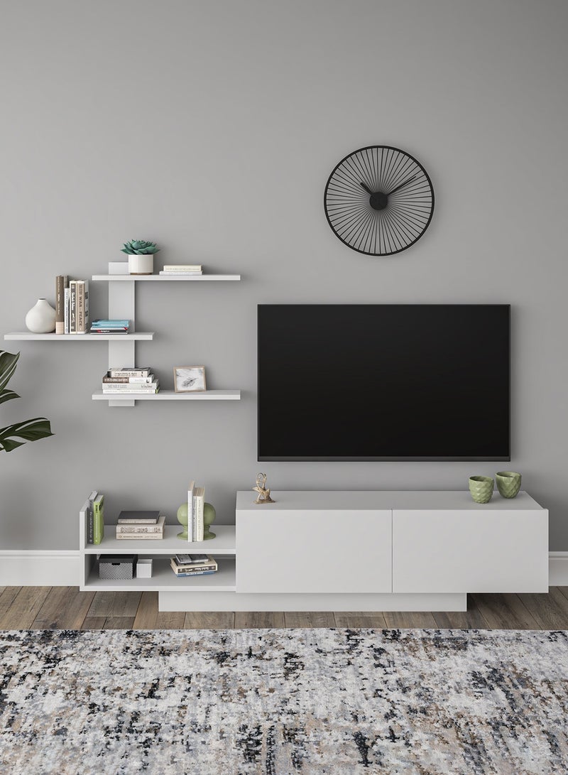 sahaba وحدة تلفزيون إيجمن باللون الأبيض - Image 1