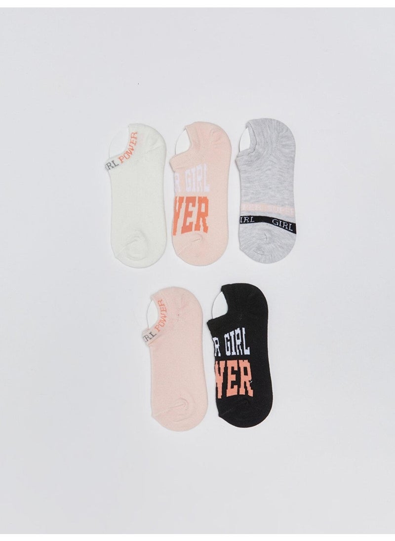 LC WAIKIKI Lcw Dream Patterned Girls Booties Socks 5-Pack  - Image 2