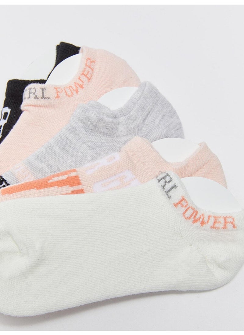 LC WAIKIKI Lcw Dream Patterned Girls Booties Socks 5-Pack  - Image 3