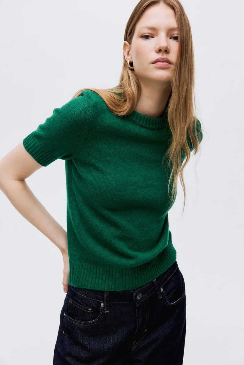 H&M Short-sleeved jumper