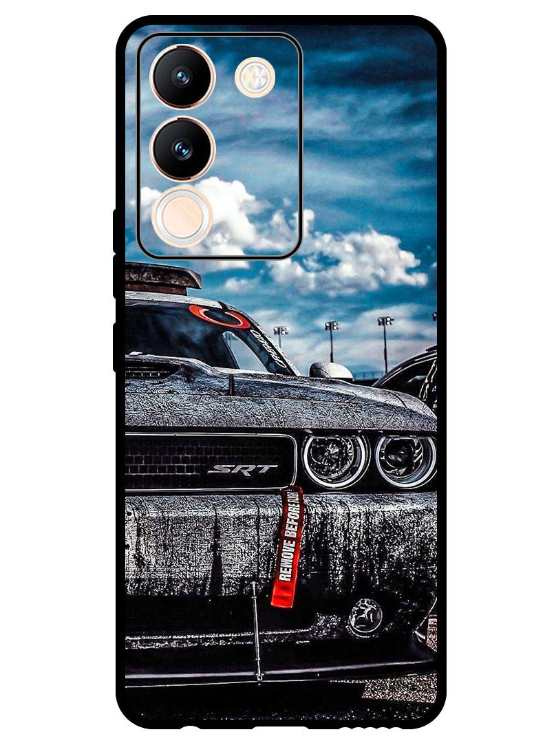 Theodor Protective Case Anti Scratch Shock Proof Bumper Cover For Vivo V29e Mustang SRT - Image 1
