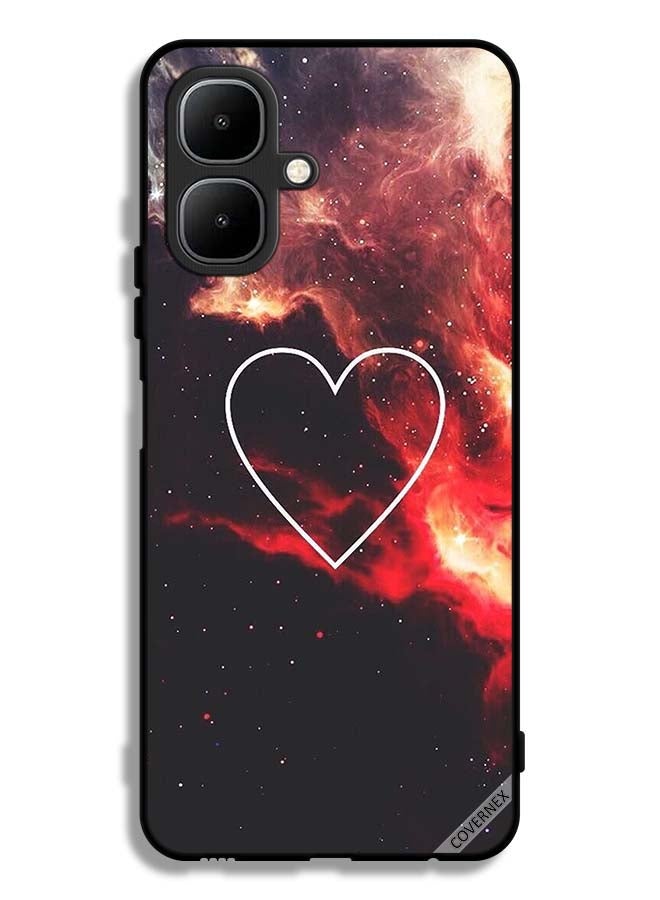 Covernex Infinix Smart 10 Protective Case Cover Heart In Space