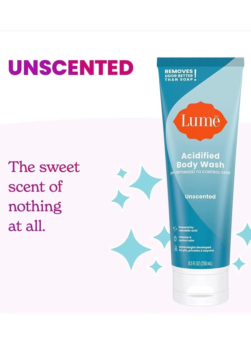 لومي غسول الجسم الحمضي لومي 250 مل (بدون رائحة)