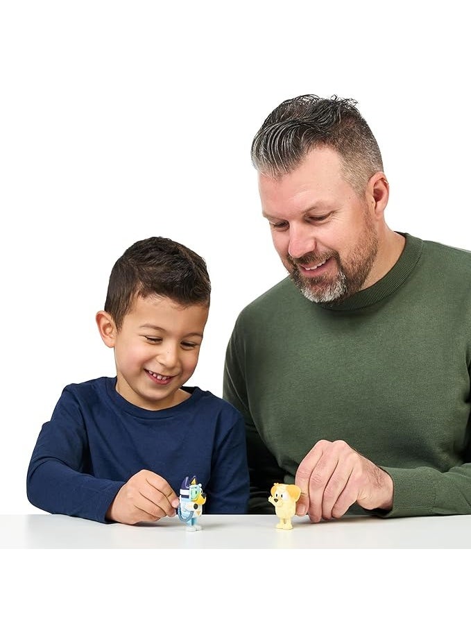 بلوي شخصيات بلووي حزمة من قطعتين – بدلة المفاجأة | 6.35 سم بلووي والجار تشاكي | ألعاب بلووي قابلة للتجميع للأطفال - Image 5