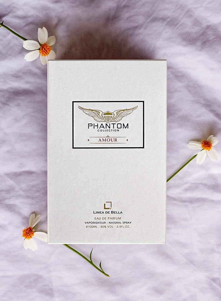 Linea De Bella Phantom Collection Amour EDP 100ML – Luxury Perfume for Women with Floral & Musk Accents - Image 3