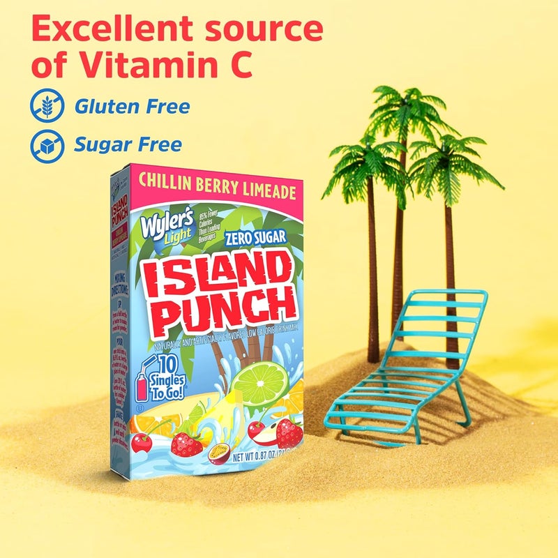 Wyler's Light Island Punch Singles - Chillin Berry Limeade - Image 3