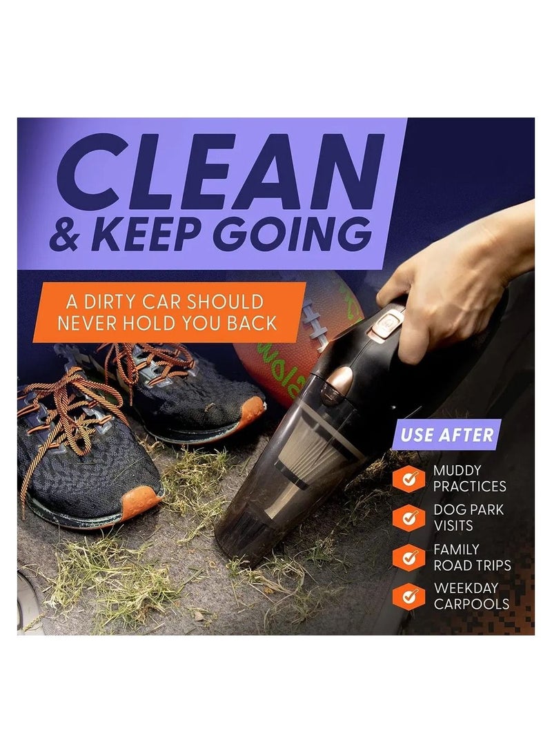 توبيز مكنسة كهربائية للسيارة محمولة بقوة 12 فولت - Image 4