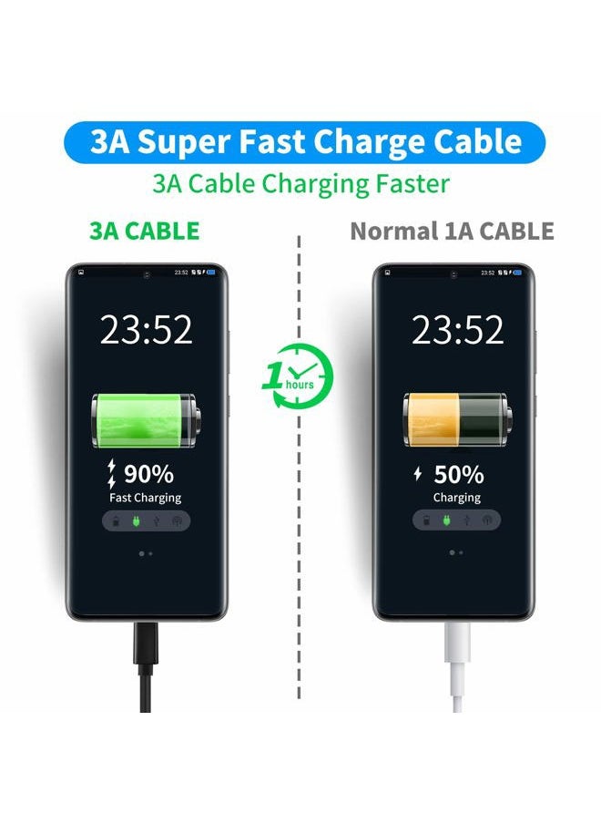 LDLrui - USB A to USB C 3.1/3.2 Gen 2 Cable 10Gbps Data Transfer (6inch/0.5FT), Short USB C SSD Cable with 60W QC 3.0 Fast Charging, Spare Cable for Samsung T7, SanDisk Extreme Portable SSD, Crucial X8, WD - Image 1