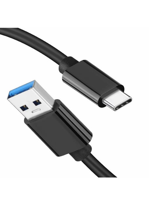 USB A to USB C 3.1/3.2 Gen 2 Cable 10Gbps Data Transfer (6inch/0.5FT), Short USB C SSD Cable with 60W QC 3.0 Fast Charging, Spare Cable for Samsung T7, SanDisk Extreme Portable SSD, Crucial X8, WD