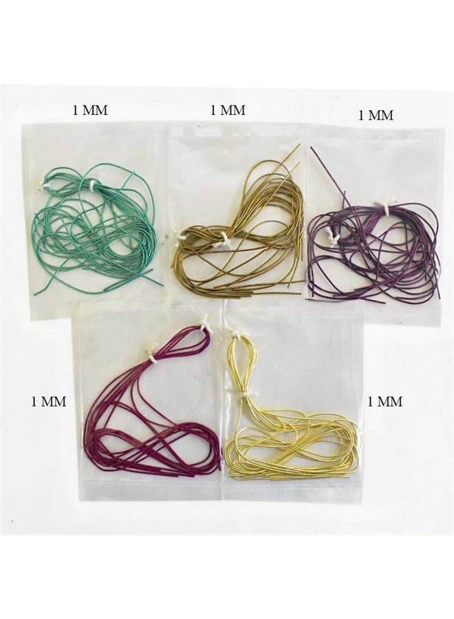 Embroiderymaterial 20 Style of French Wire for Embroidery and Jewelry Making 5Gram Each Total 100Gram - Image 2