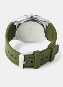 Royale Mega Round Shape Analog Wrist Watch RE222/15 - 40mm - Green  - Image 2