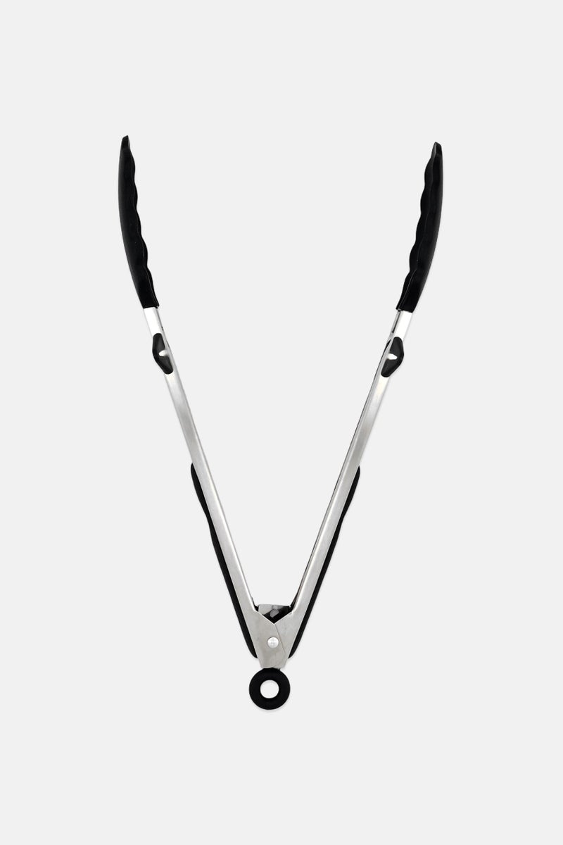 SOLA Stainless Steel Tongs, Black - Image 2