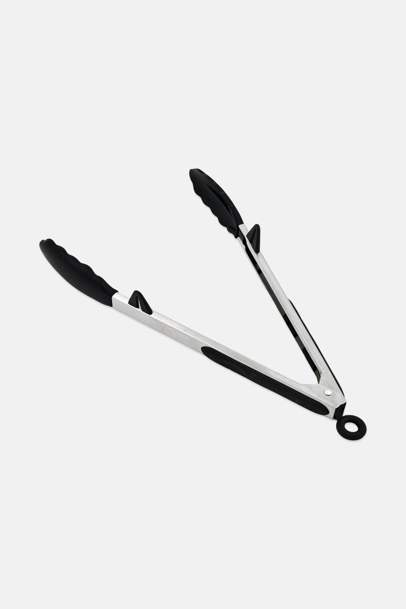 SOLA Stainless Steel Tongs, Black - Image 3