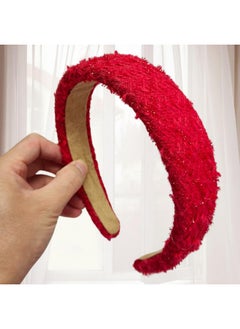 HOXIEYA Valentine'S Day Headband Heart Hairband Red Hair Hoop For Valentine'S Day Party Daily Wear Hair Accessories For Women Girls (Ared)  - Image 3