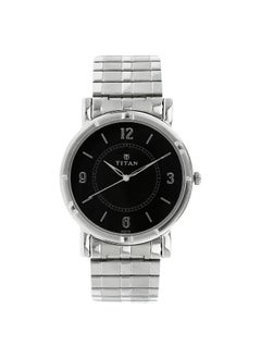 TITAN Men's Analog Round Shape Stainless Steel Wrist Watch - 1639SM03 - 45.6 Mm  - Image 1