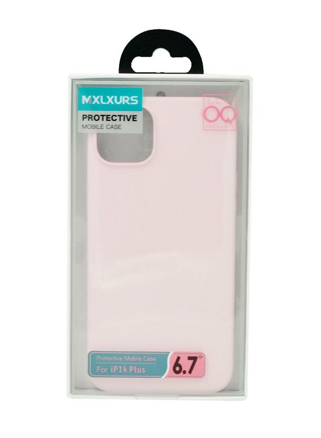 Silicone Case Iphone 14 Plus Chalk Pink - Image 2