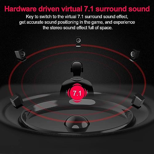 1Mii USB Sound Card - 3.5mm Jack Audio Adapter - Virtual 7.1 Surround Sound - USB Adapter for PS4/PC/MAC/Stereo Headsets, External Sound Card No Drivers Needed Plug and Play - Image 4