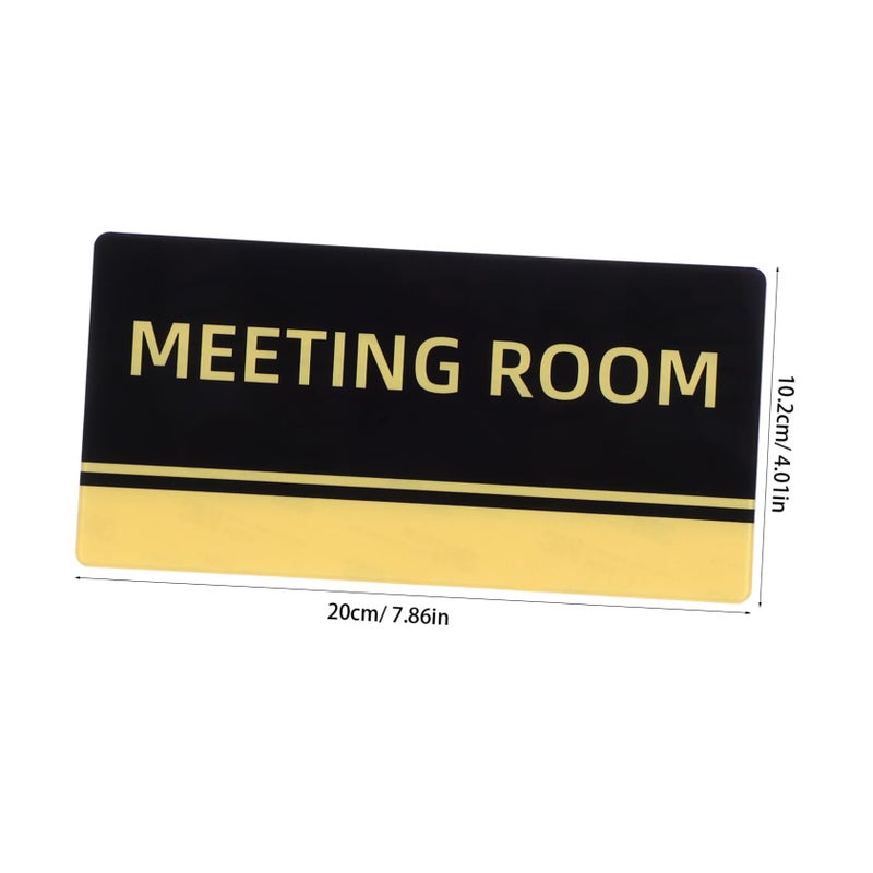 Acrylic Conference Room Sign Plaque Easy Installation High Visibility Office Decor - Image 3