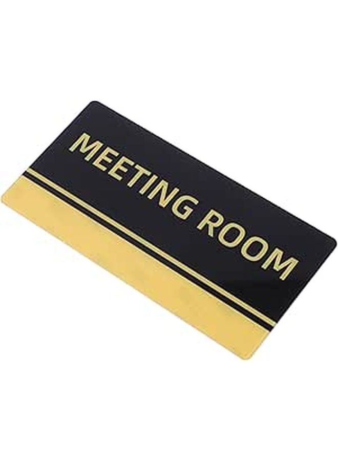 Acrylic Conference Room Sign Plaque Easy Installation High Visibility Office Decor - Image 1